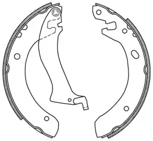 Комплект тормозных колодок OPEN PARTS купить