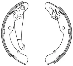 Комплект тормозных колодок OPEN PARTS купить