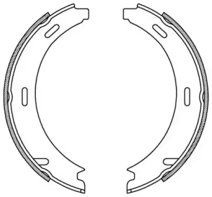 Комплект тормозных колодок OPEN PARTS купить