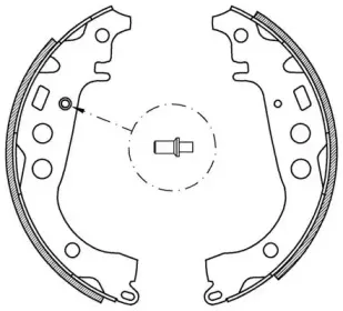 Комплект тормозных колодок OPEN PARTS купить