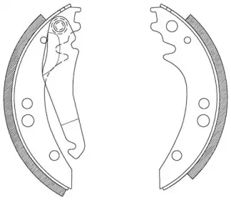 Комплект тормозных колодок OPEN PARTS купить