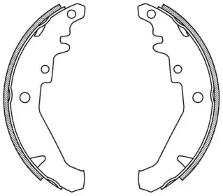 Комплект тормозных колодок OPEN PARTS купить