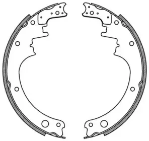 Комплект тормозных колодок OPEN PARTS купить