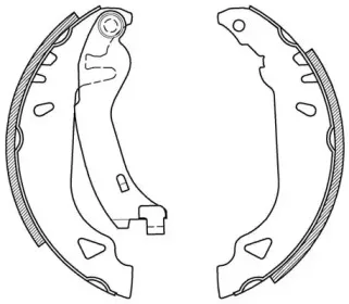 Комплект тормозных колодок OPEN PARTS купить