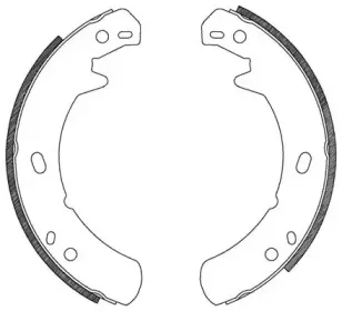 Комплект тормозных колодок OPEN PARTS купить