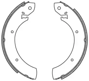 Комплект тормозных колодок OPEN PARTS купить