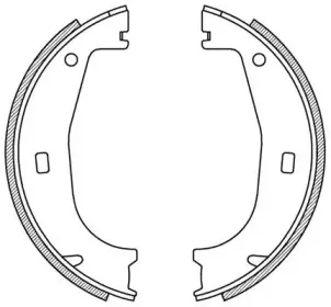 Комплект тормозных колодок OPEN PARTS купить