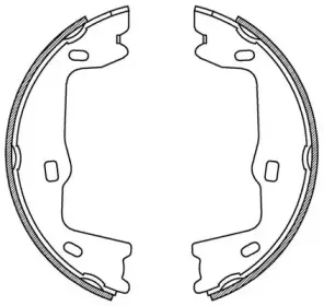 Комплект тормозных колодок OPEN PARTS купить