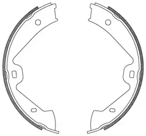 Комплект тормозных колодок OPEN PARTS купить