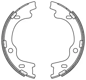 Комплект тормозных колодок OPEN PARTS купить