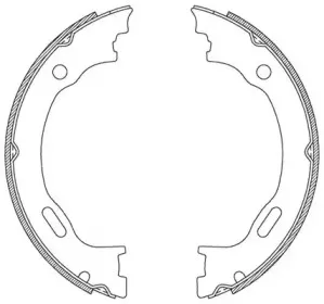 Комплект тормозных колодок OPEN PARTS купить