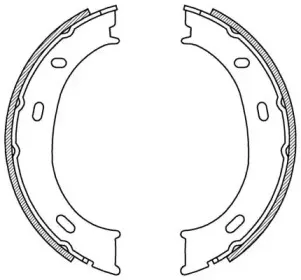 Комплект тормозных колодок OPEN PARTS купить