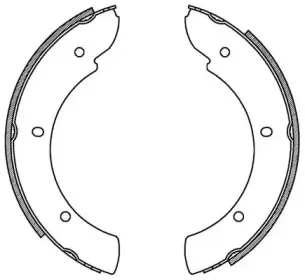 Комплект тормозных колодок OPEN PARTS купить