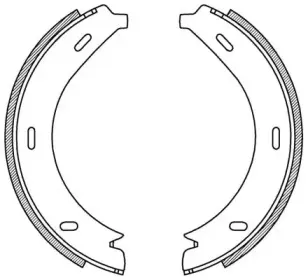Комплект тормозных колодок OPEN PARTS купить