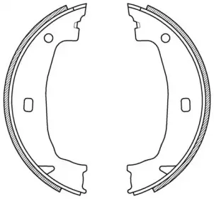 Комплект тормозных колодок OPEN PARTS купить