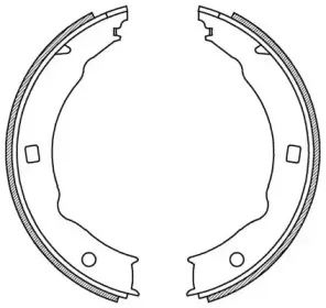 Комплект тормозных колодок OPEN PARTS купить