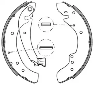 Комплект тормозных колодок OPEN PARTS купить