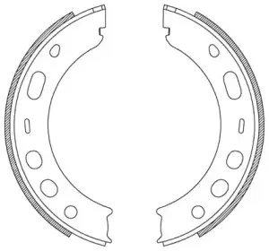 Комплект тормозных колодок OPEN PARTS купить