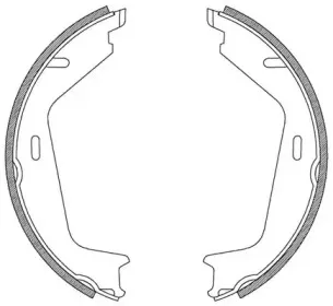 Комплект тормозных колодок OPEN PARTS купить