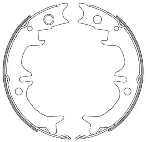 Комплект тормозных колодок OPEN PARTS купить