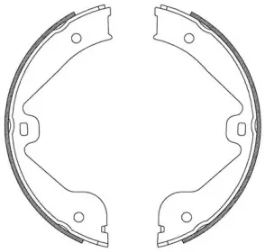 Комплект тормозных колодок OPEN PARTS купить