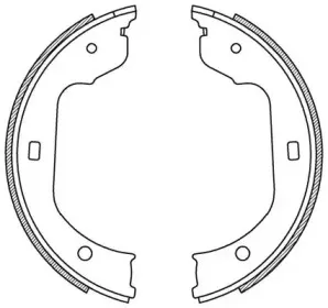 Комплект тормозных колодок OPEN PARTS купить