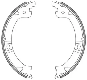 Комплект тормозных колодок OPEN PARTS купить