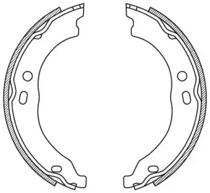 Комплект тормозных колодок OPEN PARTS купить