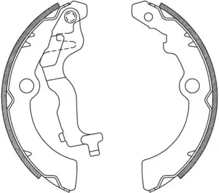 Комплект тормозных колодок OPEN PARTS купить