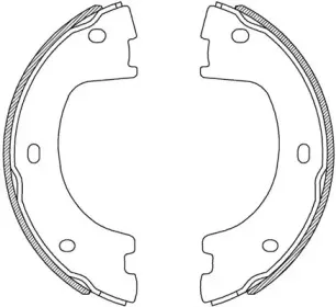 Комплект тормозных колодок OPEN PARTS купить