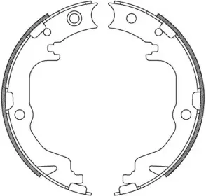 Комплект тормозных колодок OPEN PARTS купить