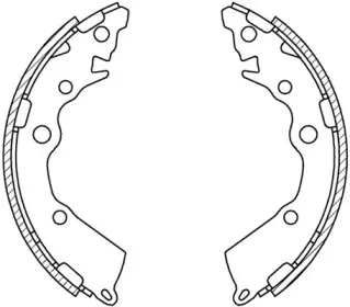 Комплект тормозных колодок OPEN PARTS купить