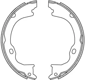 Комплект тормозных колодок OPEN PARTS купить