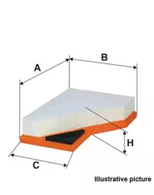 Воздушный фильтр OPEN PARTS купить
