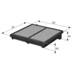 Воздушный фильтр PURFLUX купить