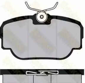 Комплект тормозных колодок, дисковый тормоз Brake ENGINEERING купить