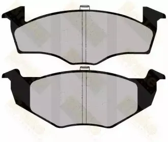 Комплект тормозных колодок, дисковый тормоз Brake ENGINEERING купить