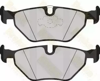Комплект тормозных колодок, дисковый тормоз Brake ENGINEERING купить