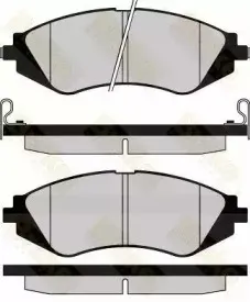 Комплект тормозных колодок, дисковый тормоз Brake ENGINEERING купить