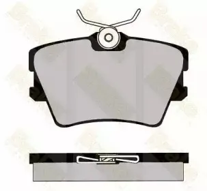 Комплект тормозных колодок, дисковый тормоз Brake ENGINEERING купить