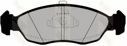 Комплект тормозных колодок, дисковый тормоз Brake ENGINEERING купить