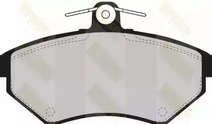 Комплект тормозных колодок, дисковый тормоз Brake ENGINEERING купить