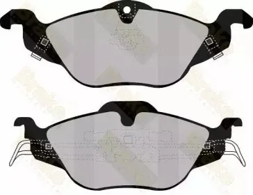 Комплект тормозных колодок, дисковый тормоз Brake ENGINEERING купить