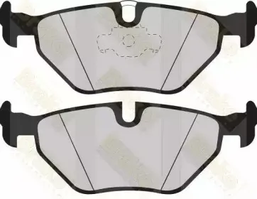 Комплект тормозных колодок, дисковый тормоз Brake ENGINEERING купить