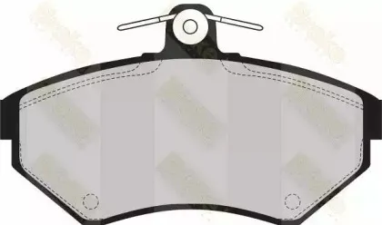 Комплект тормозных колодок, дисковый тормоз Brake ENGINEERING купить