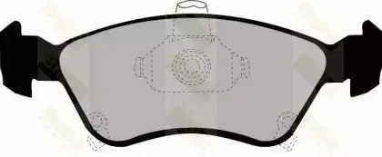 Комплект тормозных колодок, дисковый тормоз Brake ENGINEERING купить