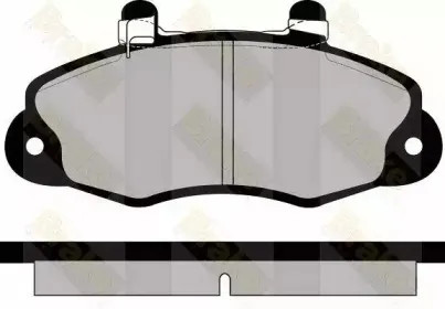 Комплект тормозных колодок, дисковый тормоз Brake ENGINEERING купить