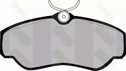 Комплект тормозных колодок, дисковый тормоз Brake ENGINEERING купить