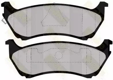 Комплект тормозных колодок, дисковый тормоз Brake ENGINEERING купить