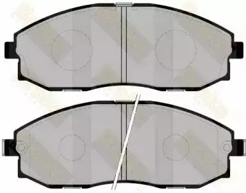 Комплект тормозных колодок, дисковый тормоз Brake ENGINEERING купить